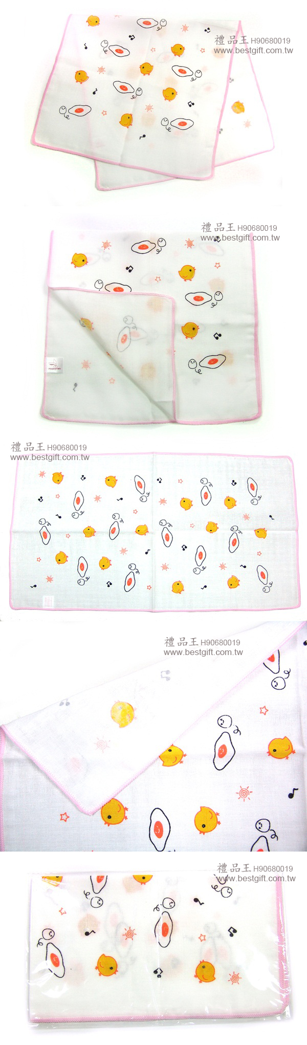 二層紗布印花巾 商品貨號: H90680019